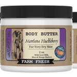 Montana Huckleberry | Goat Milk Body Butter | 2oz. - Sugar River Shoppe