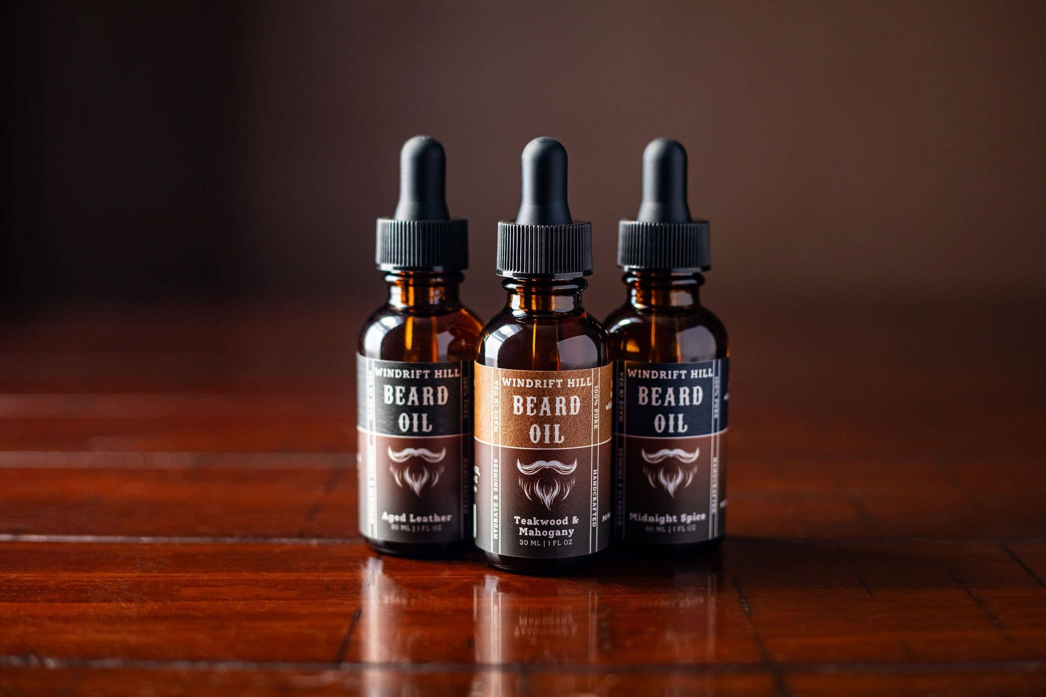 Teakwood & Mahogany | Beard Oil - Sugar River Shoppe
