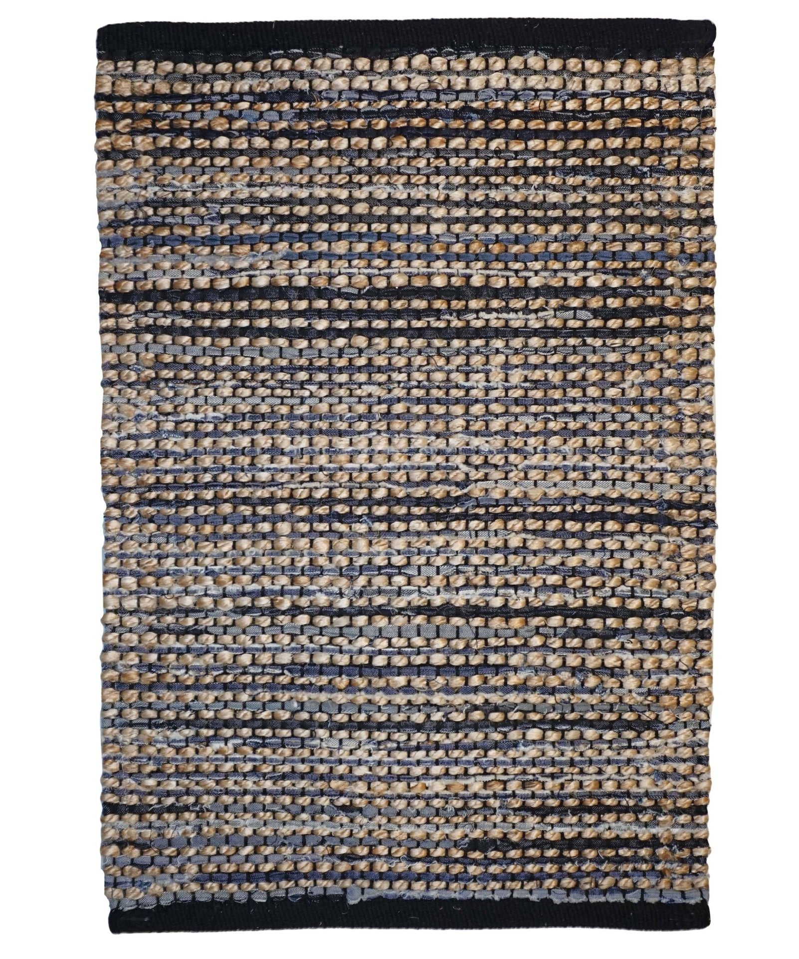 Winston 2' X 3' Rug - Black/Blue - Michaelian Home - 15542000678 - Sugar River Shoppe - 