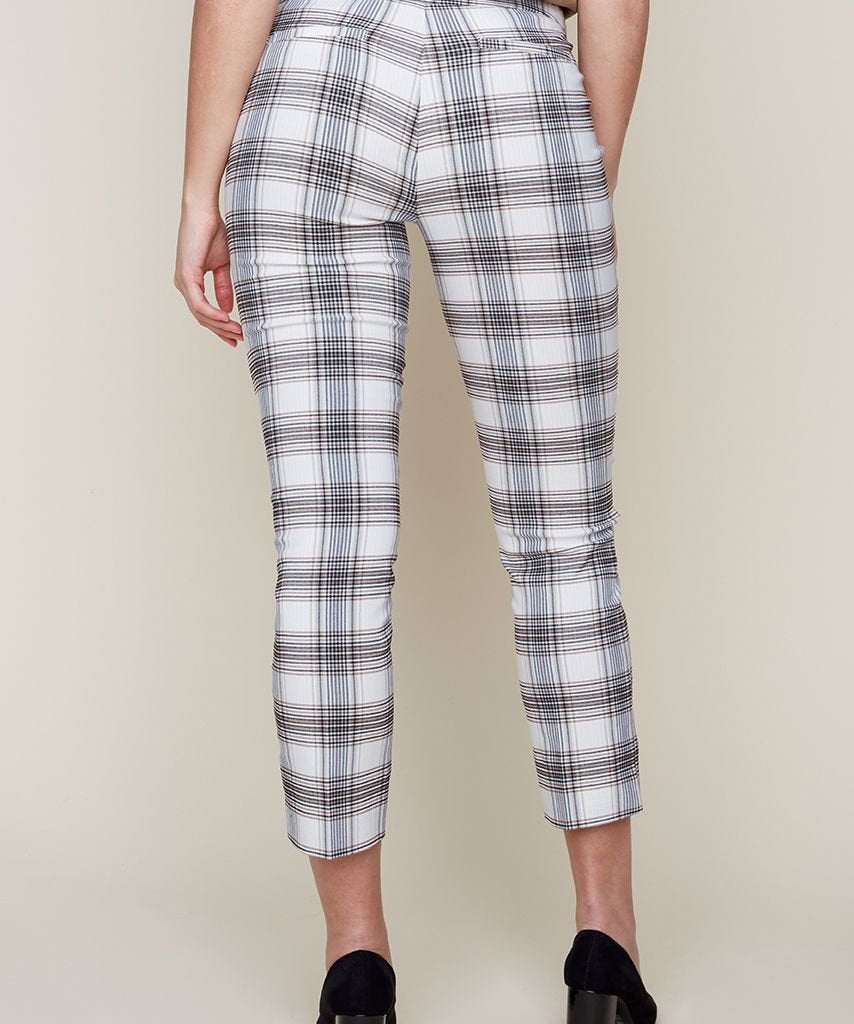 Woven Pant - Tan Combo - Renuar - 21692200 - Sugar River Shoppe - 