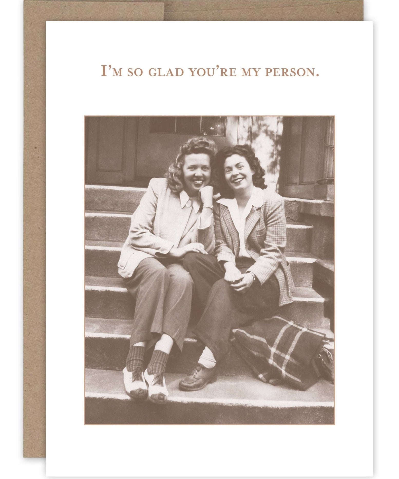 You're My Person Friendship Card - Shannon Martin Design - 810098927765 - Sugar River Shoppe - 