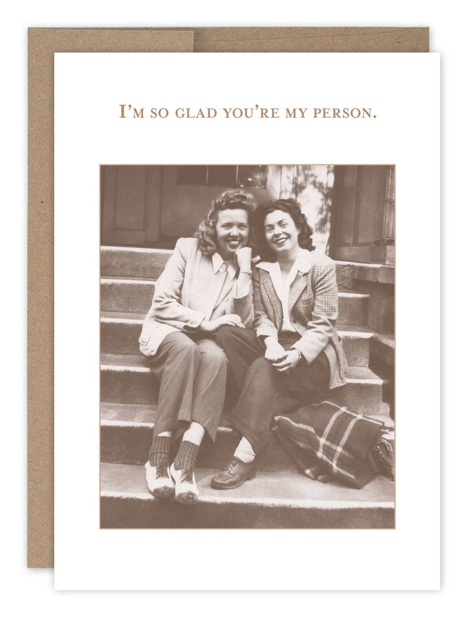 You're My Person Friendship Card - Shannon Martin Design - 810098927765 - Sugar River Shoppe - 