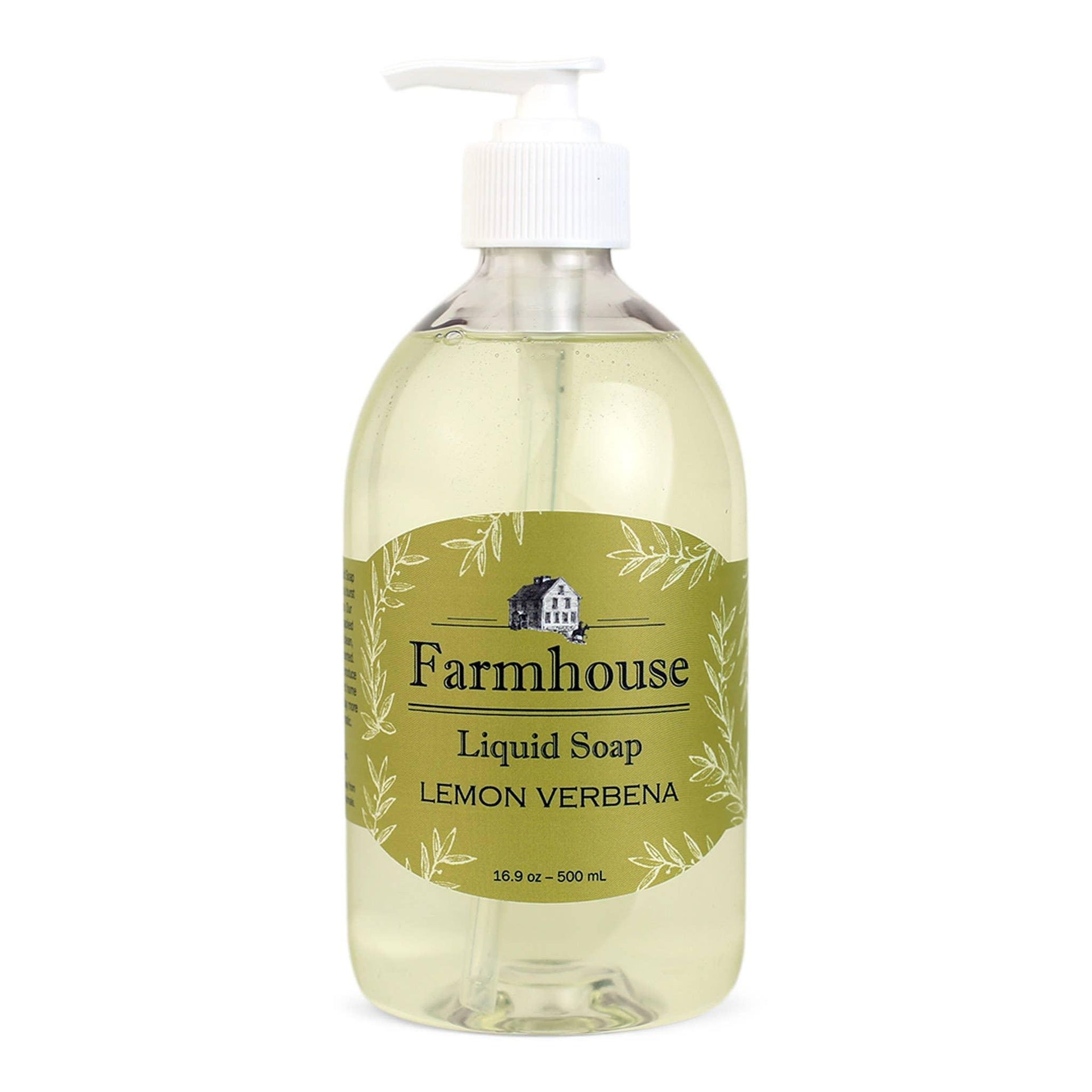 Liquid Hand Soap: Lemon Verbena - Sugar River Shoppe