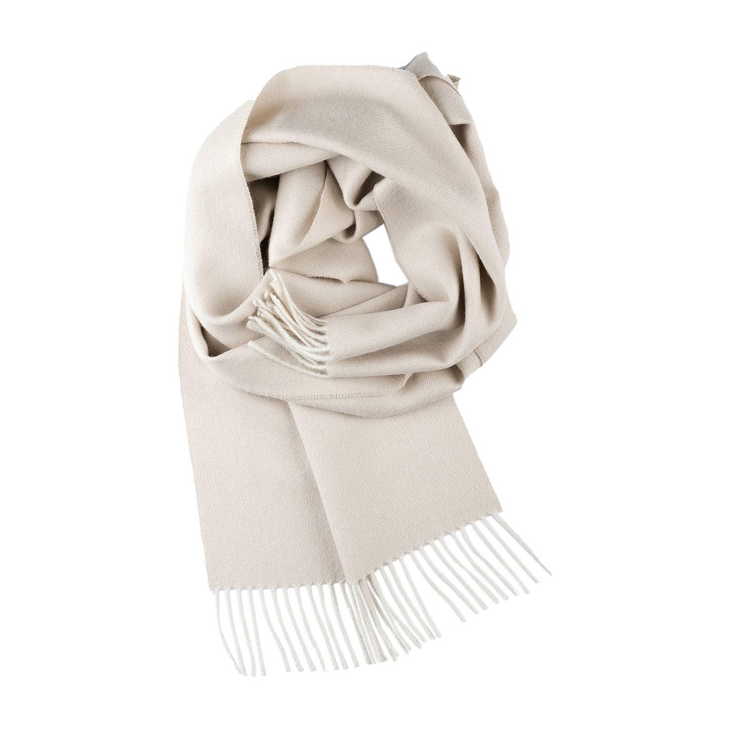 100% Baby Alpaca Scarf - Porcelain - Shupaca Alpaca - 111111114590 - Sugar River Shoppe - 
