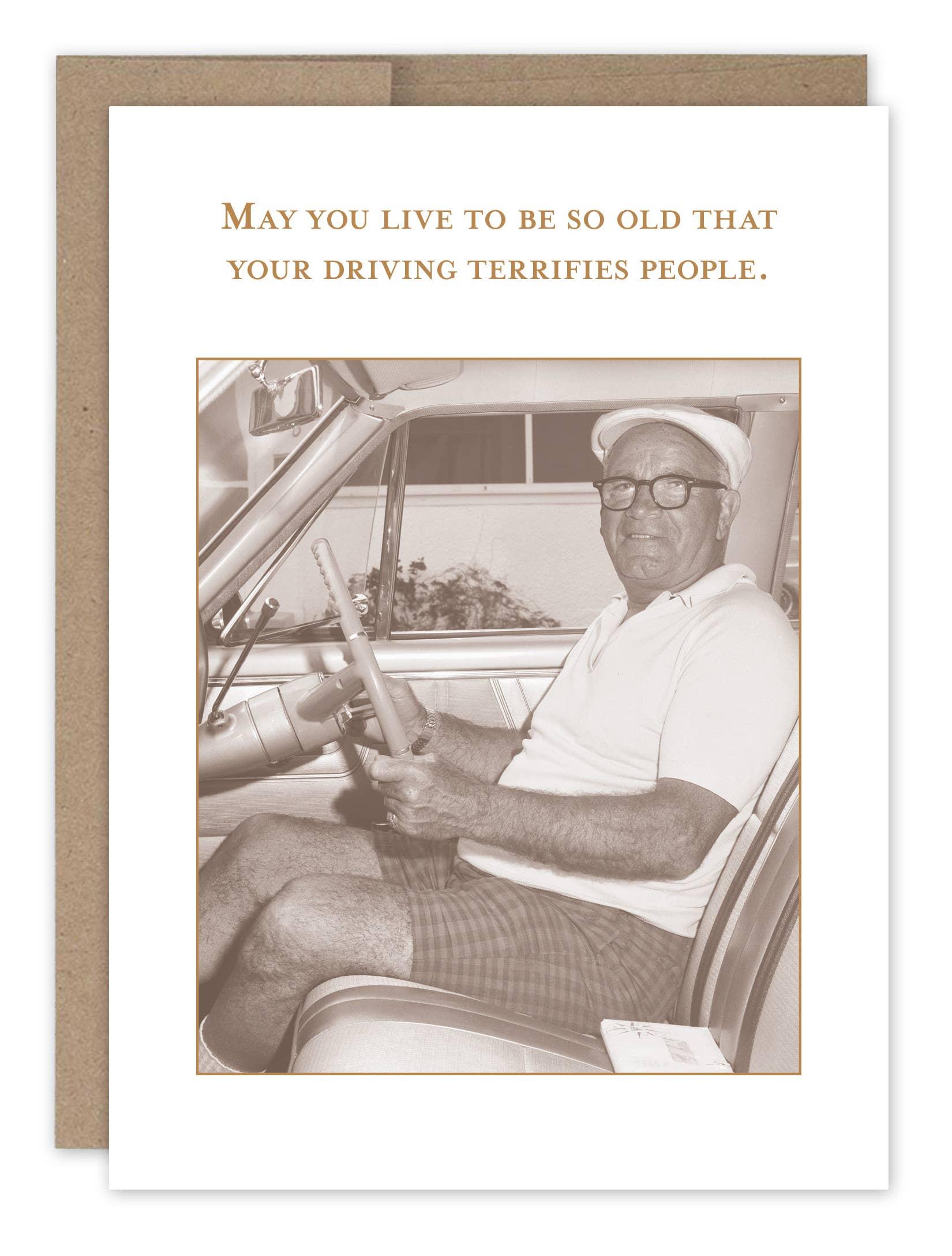 Driving Birthday Card - Sugar River Shoppe