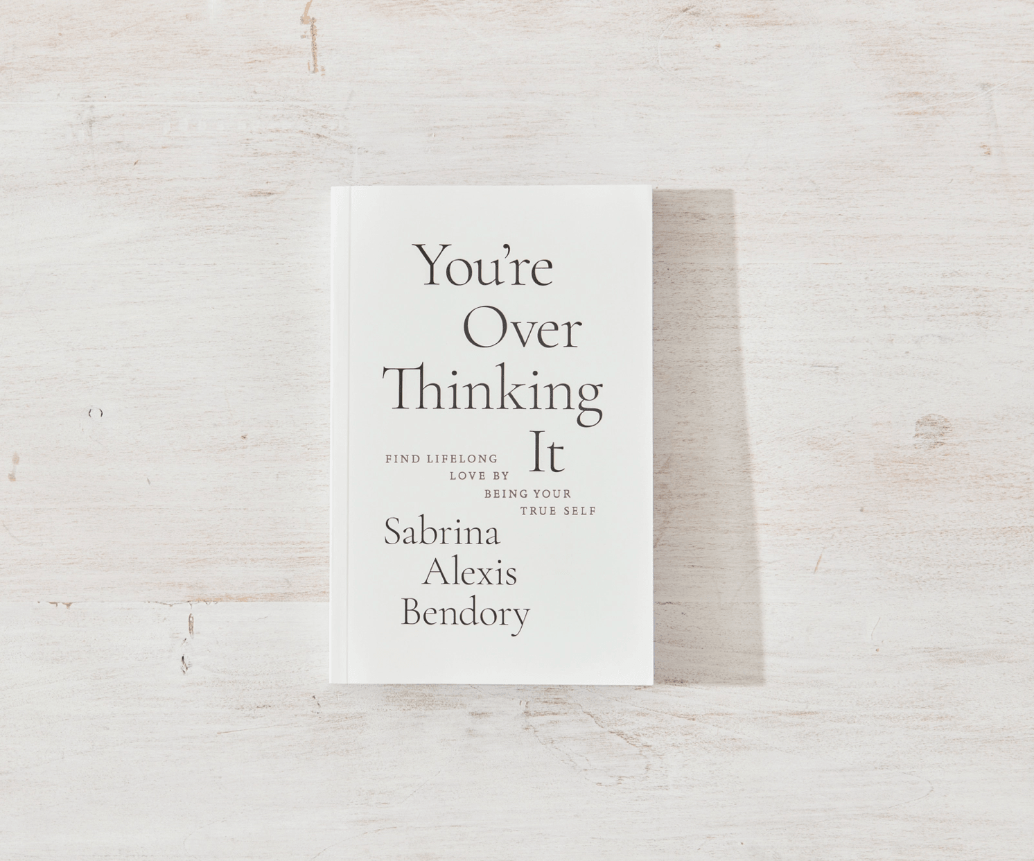 You're Overthinking It - book - Sugar River Shoppe