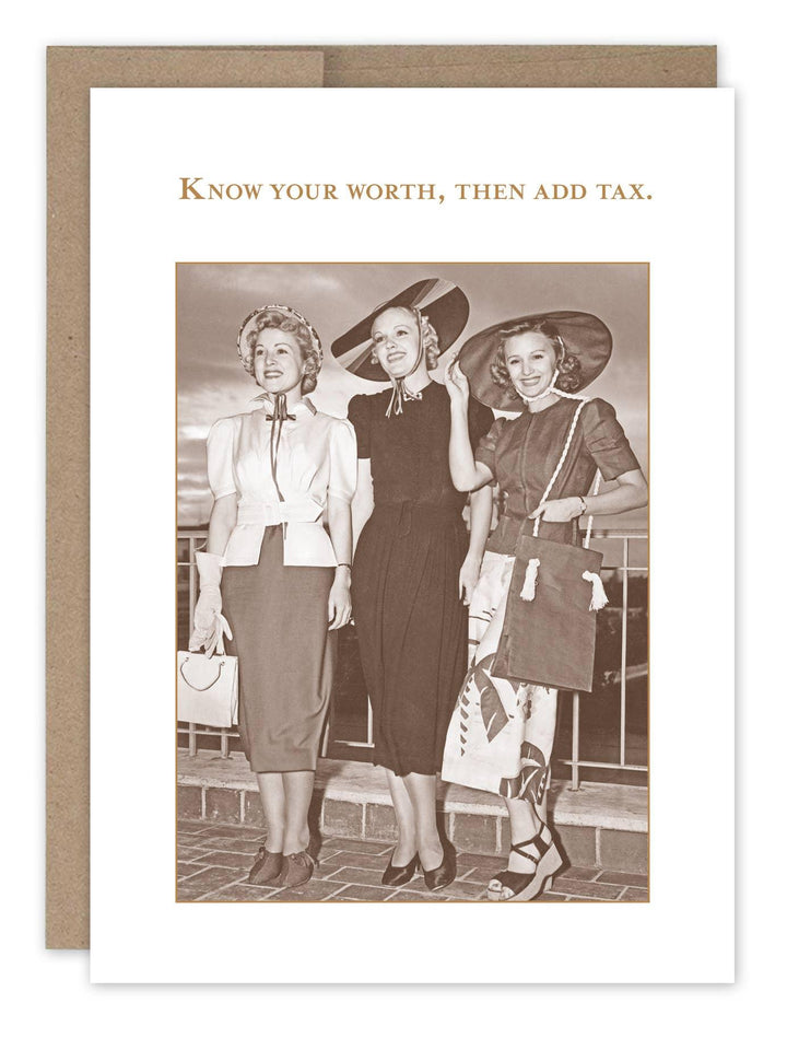 Know Your Worth Birthday Card - Sugar River Shoppe