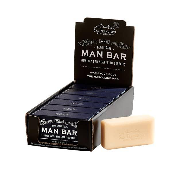 Silver Sage Bergamot Man Bar Manbar