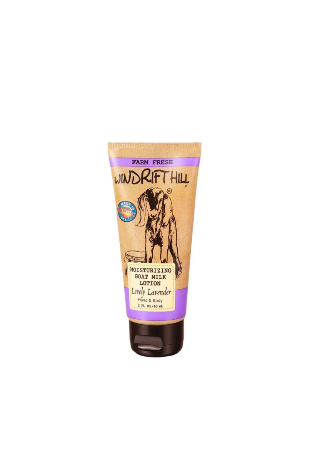 Lovely Lavender Goat Milk Lotion - Tube - Sugar River Shoppe