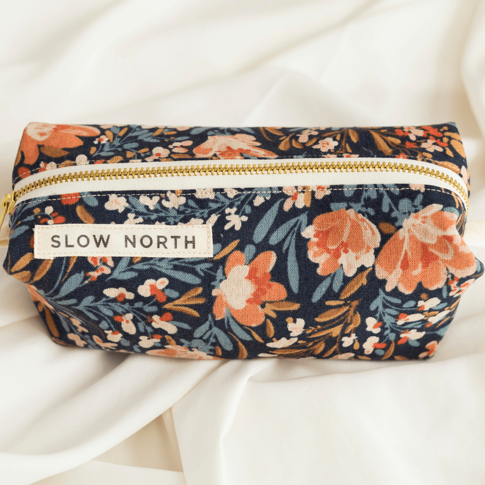 Travel Pouch - Pom Blossom - Sugar River Shoppe