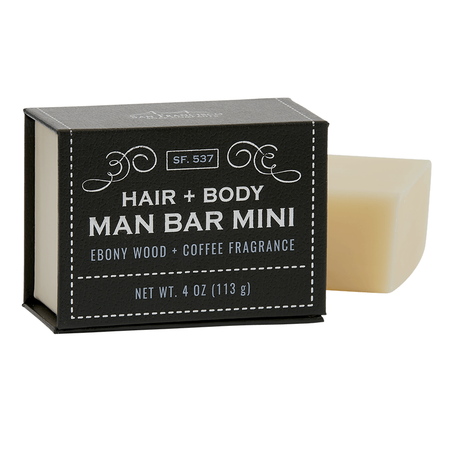 Ebony Wood Coffee Man Bar Manbar