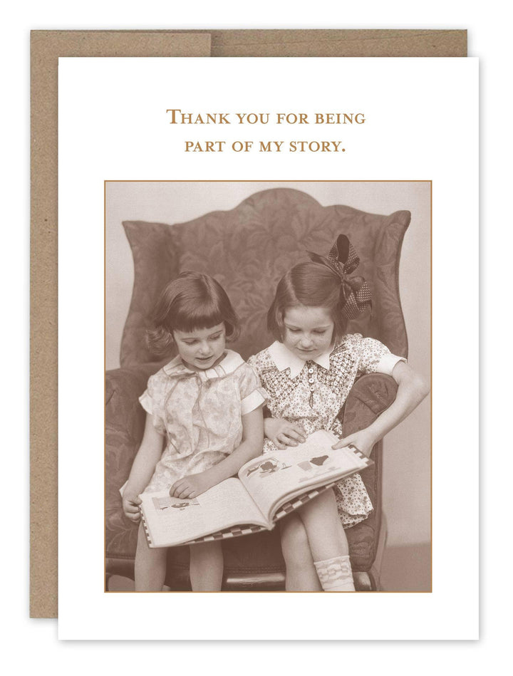 Part Of My Story Friendship Card - Sugar River Shoppe