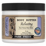 Goat Milk Body Butter | Nourishing Moisturizer for Dry Skin | Natural Skincare - Windrift Hill Goat Milk Skincare - 804551436536 - Sugar River Shoppe - 