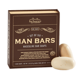 Man Bar 6pc Gift Set - San Francisco Soap / Man Bar Soap - 722030287359 - Sugar River Shoppe - 