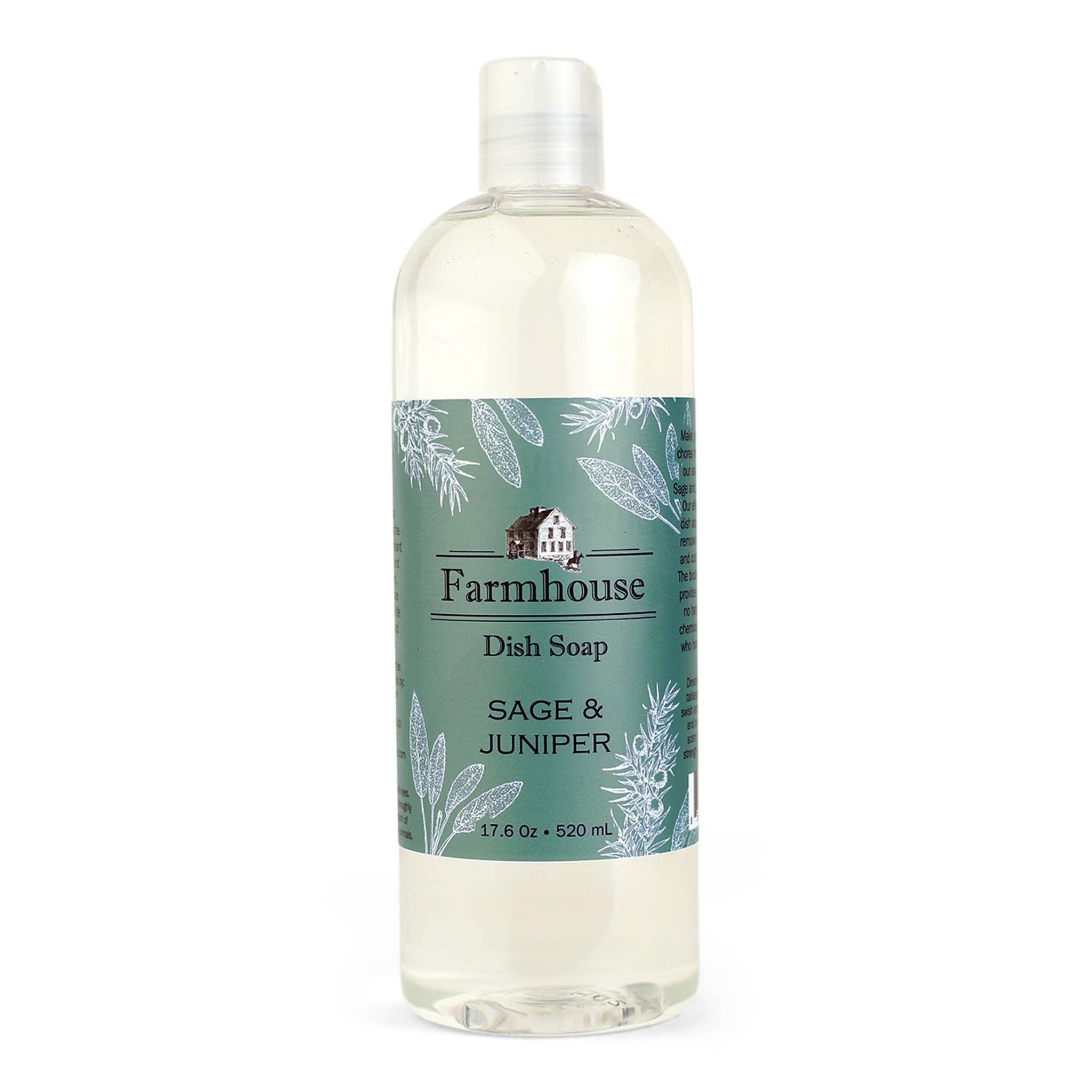 Plant Based Dish Soap: Eco - Friendly Dishwashing Liquid - Sweet Grass Farm - 836073070127 - Sugar River Shoppe - 