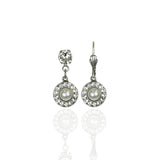 Priscilla Crystal Earrings: Leverback - Anne Koplik Designs, Inc. - 555588 - Sugar River Shoppe - 