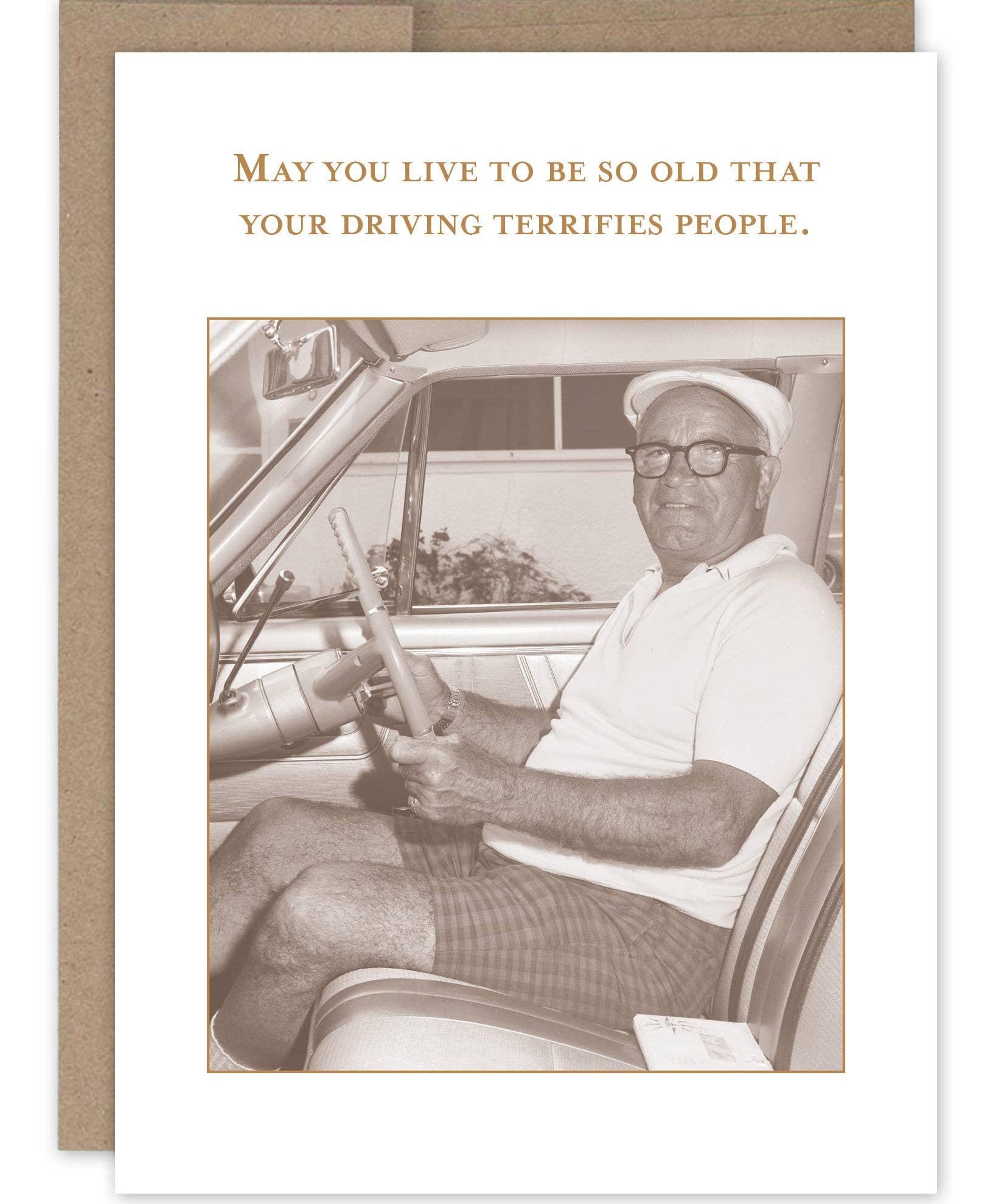 Driving Birthday Card - Sugar River Shoppe