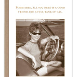 Full Tank Birthday Card - Sugar River Shoppe