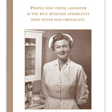Laughter Best Medicine Get Well Card - Sugar River Shoppe