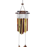 Bamboo Double Sail Wind Chime Garden Decor Gifts Hanging - Sugar River Shoppe