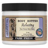 Relaxing | Goat Milk Body Butter | 2oz. Travel Size - Sugar River Shoppe