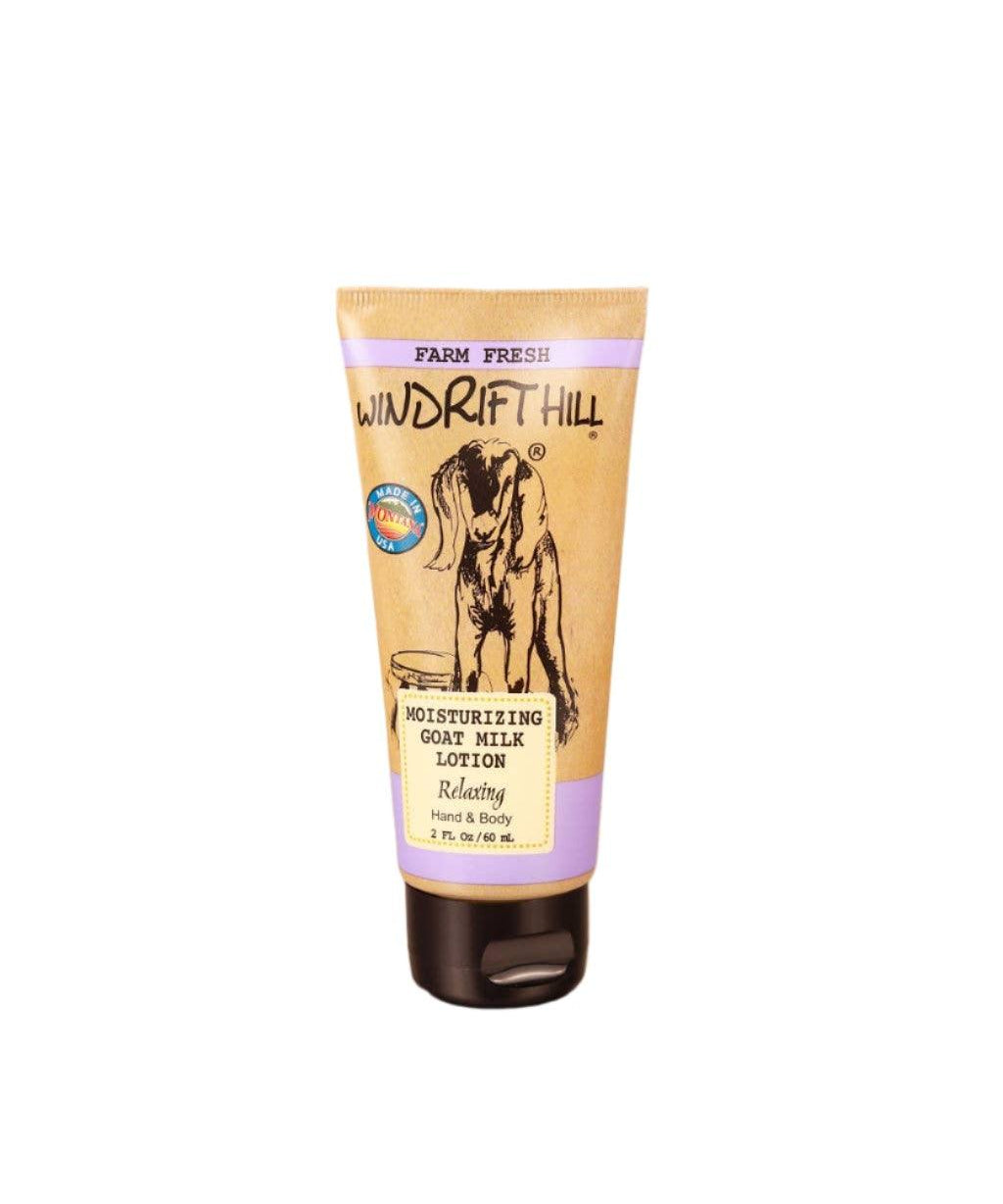 Relaxing Goat Milk Lotion - Tube - Sugar River Shoppe