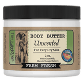 Unscented | Goat Milk Body Butter | 2oz. Travel Size - Sugar River Shoppe